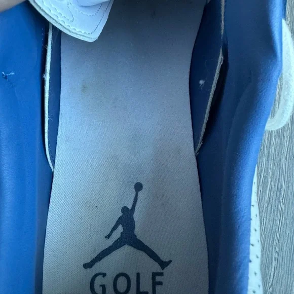 Jordan ADG 4 'White French Blue' Golf Shoes Size 12 - Picture 7 of 13